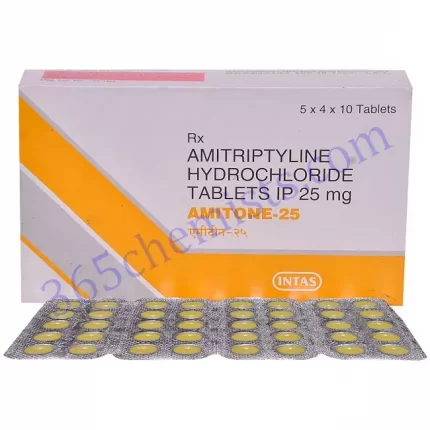AMITONE 25 MG TABLET 10