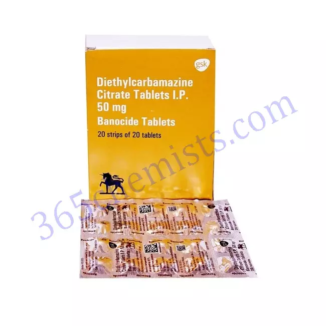 BANOCIDE 50 MG TABLET 20 BANOCIDE 50 MG TABLET 20