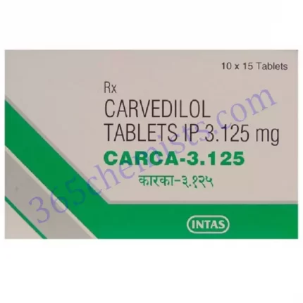 CARCA 3.125 MG TABLET 15