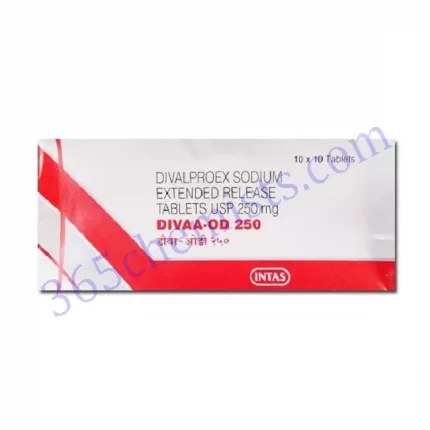 DIVAA-OD 250 250MG TABLET 10