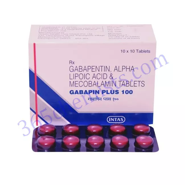 GABAPIN PLUS 100 TAB GABAPIN PLUS 100 TAB