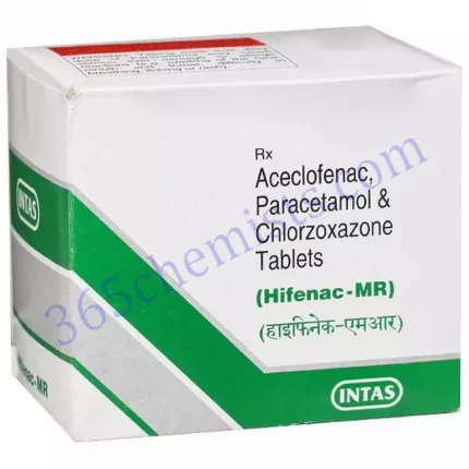 HIFENAC-MR 100 325 500 MG TABLET 10