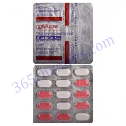 K GLIM M 1+500 MG TABLET 15