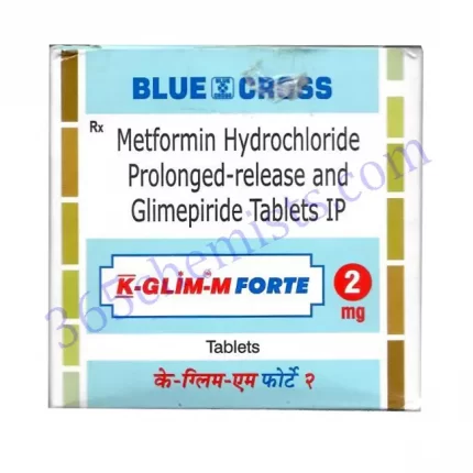 K GLIM M FORTE 2 MG 15 TAB