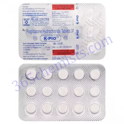 K-PIO 15 MG TABLET 15