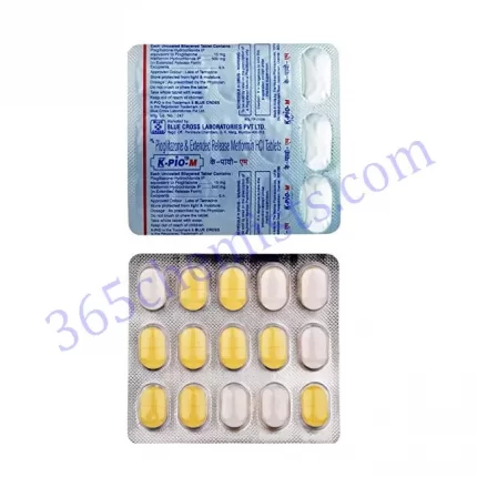 K-PIO M 15+500 MG TABLET SR 15