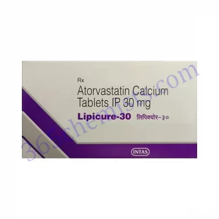 LIPICURE 30MG TAB