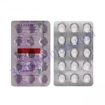 LOSTAT 25 MG TABLET 15