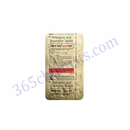 MEFTAL-250 DT 250MG TABLET 10 TAB