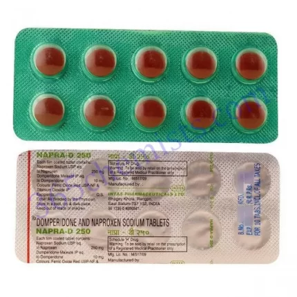 NAPRA-D 250 10 MG TABLET 10