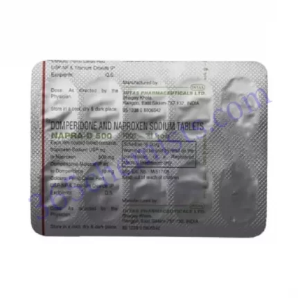 NAPRA-D 500 10 MG TABLET 10