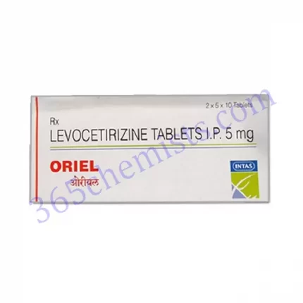 ORIEL 5 MG TABLET 10