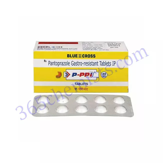 P PPI 40 TAB. 10 TAB. P PPI 40 TAB. 10 TAB.