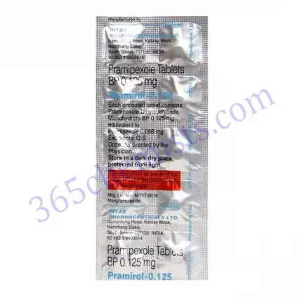 PRAMIROL 0.125 TAB