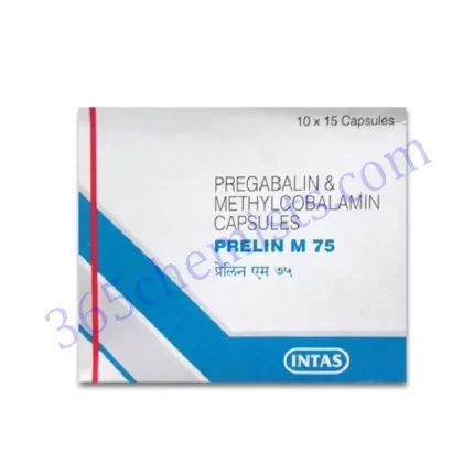 PRELIN M 75 MG 750MCG CAPSULE