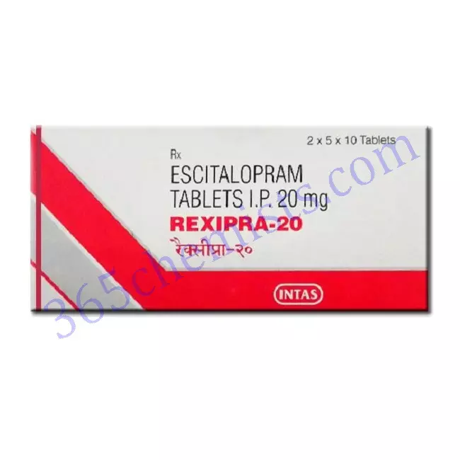 REXIPRA 20 MG TABLET 10 REXIPRA 20 MG TABLET 10