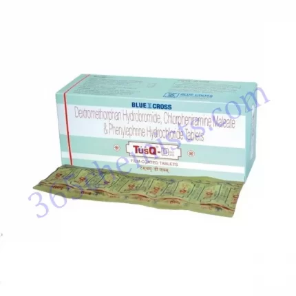 TUSQ DX 5+2+10 MG TABLET 10