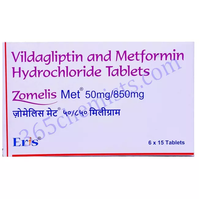 ZOMELIS MET 50 _850 TAB 15 ZOMELIS MET 50 _850 TAB 15