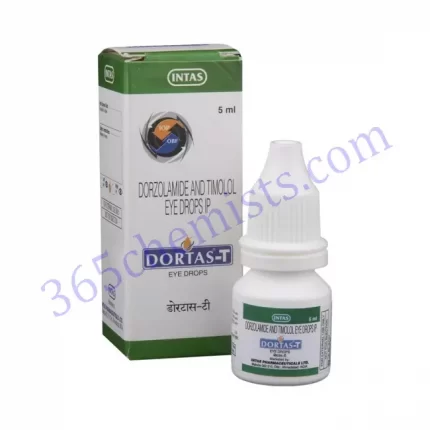 DORTAS-T 0.5 2 % EYE DROPS 5 ML