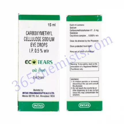 ECO TEARS 5MG EYE DROP 15ML