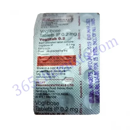 VOGLITAB 0.2 15TAB