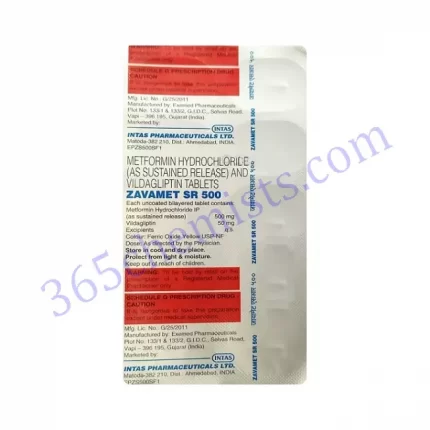 ZAVAMET SR 500 500 50MG TABLET 10S