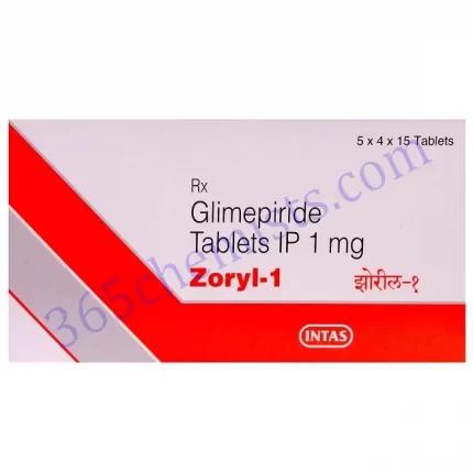 ZORYL 1 1MG TABlet 15S