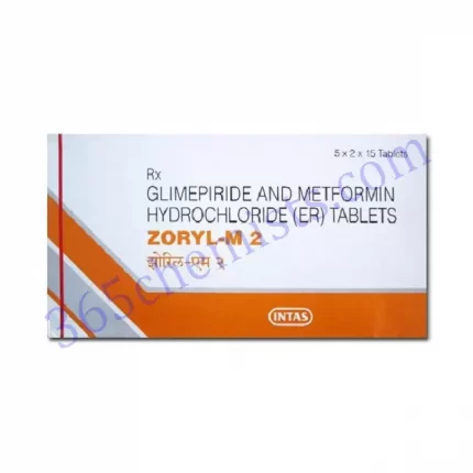 ZORYL-M 2 500 MG TABLET 20