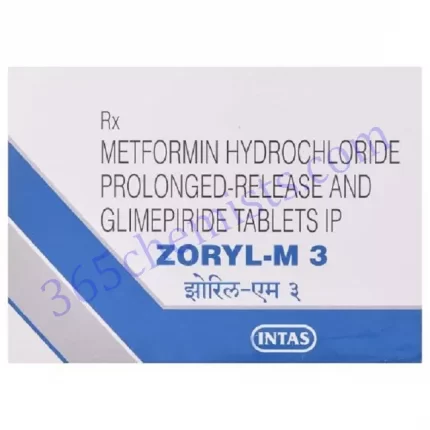 ZORYL-M 3 TABLET 15S