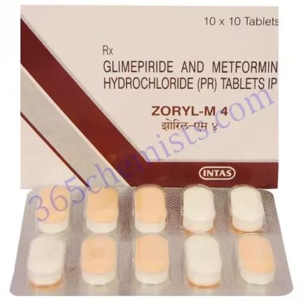 ZORYL-M 4 500 MG TABLET 15