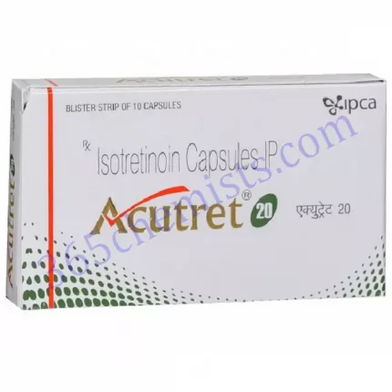 ACUTRET 20 MG CAPSULE 10