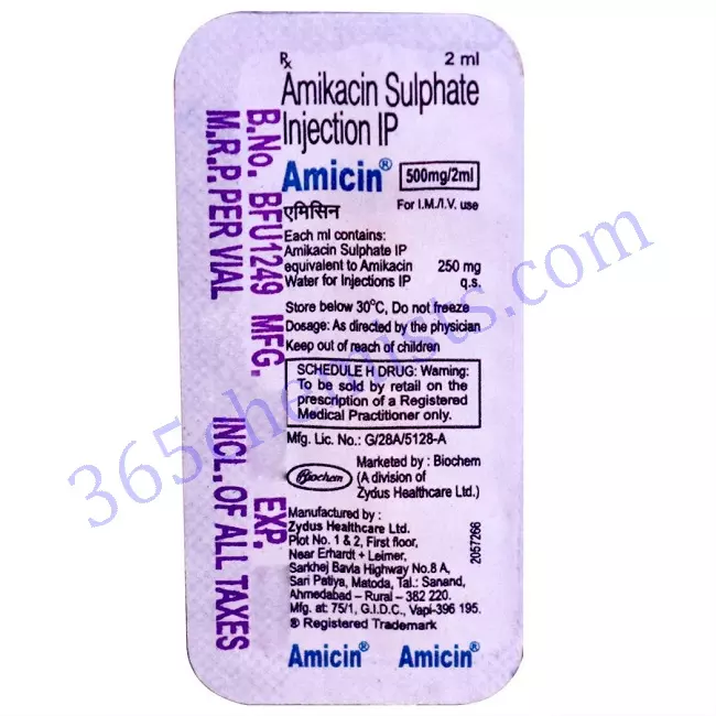 AMICIN 500MG INJ AMICIN 500MG INJ