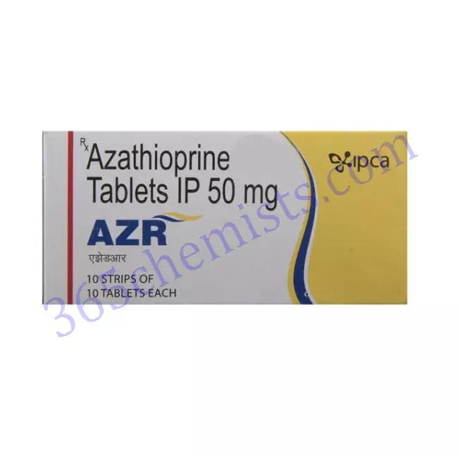 AZR 50 MG TABLET 10 AZR 50 MG TABLET 10