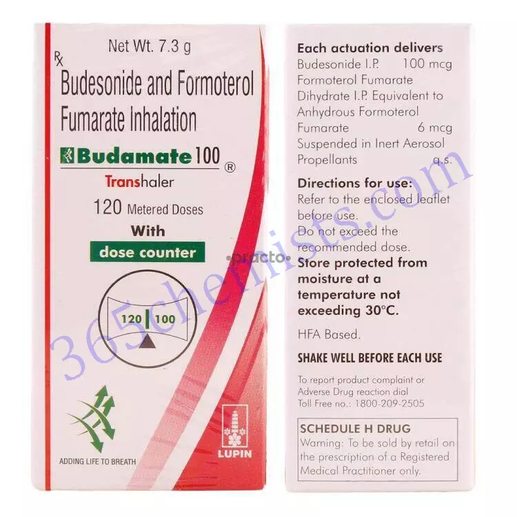BUDAMATE 100 HFA TRANSHALER 100HFA BUDAMATE 100 HFA TRANSHALER 100HFA