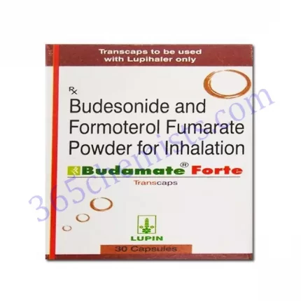 BUDAMATE FORTE 12 400MCG TRANSCAP 30