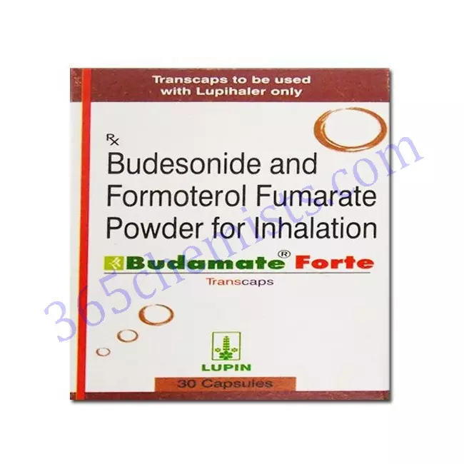 BUDAMATE FORTE 12 400MCG TRANSCAP 30 BUDAMATE FORTE 12 400MCG TRANSCAP 30