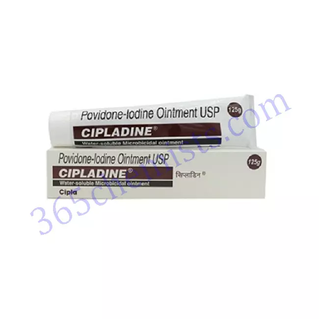 CIPLADINE 125GM OINTMENT CIPLADINE 125GM OINTMENT