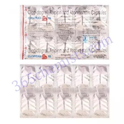 CLOPITAB CV GOLD 10MG 75MG 75MG CAPSULE 10S