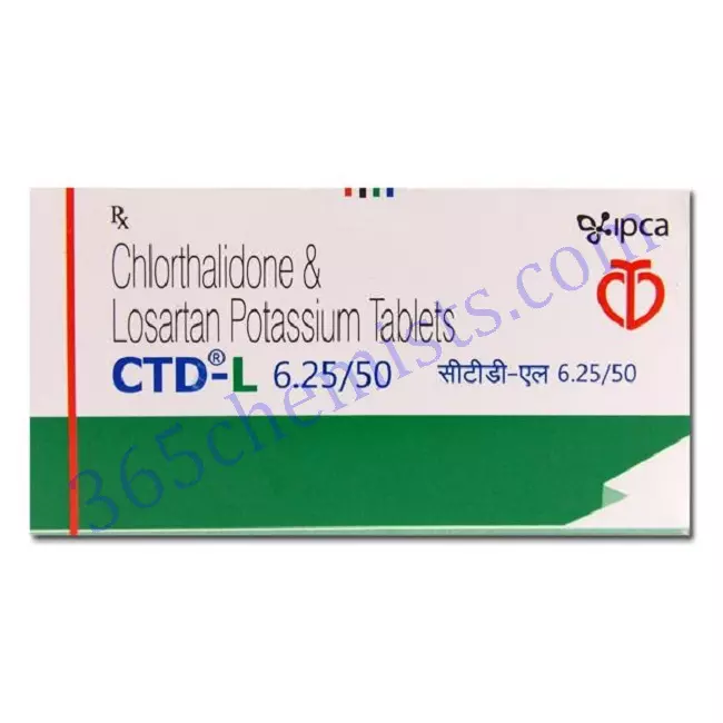 CTD L 6.25+50 MG TAB CTD L 6.25+50 MG TAB