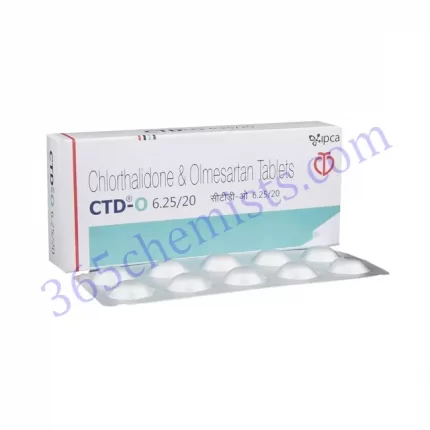 CTD-O 20 6.25 MG TABLET 10