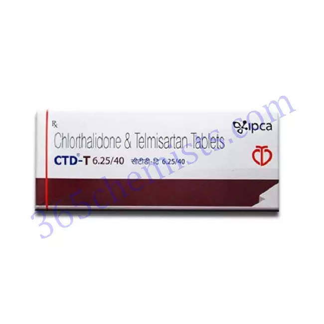 CTD-T 40 6.25MG TABLET 15S CTD-T 40 6.25MG TABLET 15S