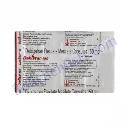 DABISTAR 150 MG CAPSULE 10
