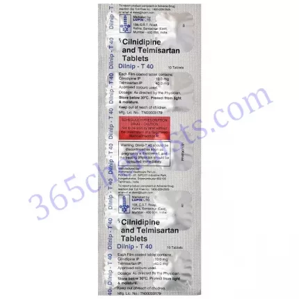 DILNIP -T40 40 10MG TABLET 10