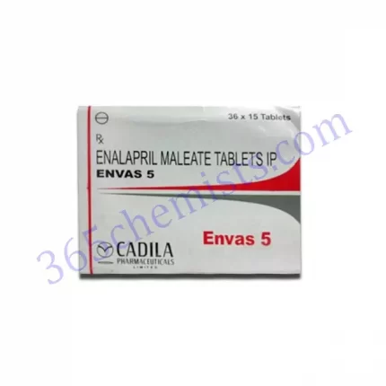 ENVAS 5MG TAB 15