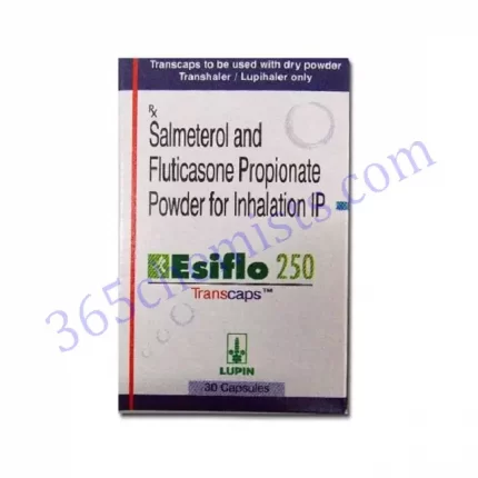 ESIFLO 50 250 mcg TRANSCAPS 30