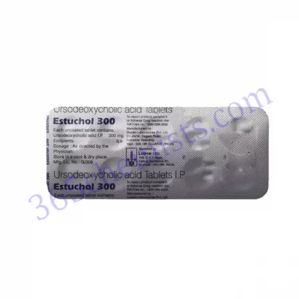 ESTUCHOL 300MG TAB 10 TAB