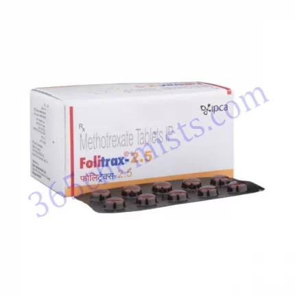 FOLITRAX 2.5 MG TABLET 10