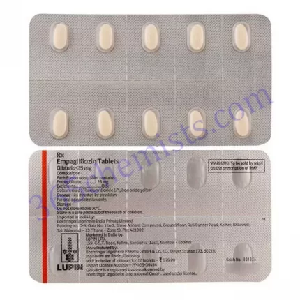 GIBTULIO 25 MG TABLET 10
