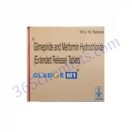 GLADOR M 1 500 MG TABLET 15