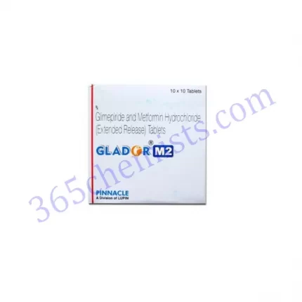 GLADOR M 2 500 MG TABLET 15